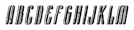 Cansum Hand Half Bold Italic Font UPPERCASE