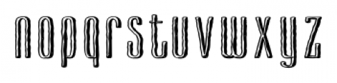 Cansum Hand Half Font LOWERCASE