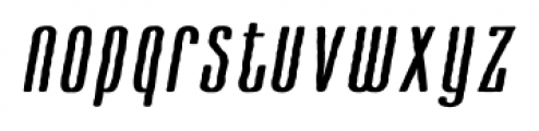 Cansum Hand Italic Font LOWERCASE