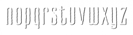 Cansum Hand Shadow Light Font LOWERCASE