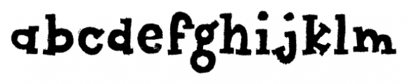 Canvas Text Serif Font LOWERCASE