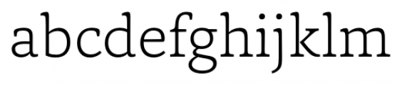 Capita ExtraLight Font LOWERCASE