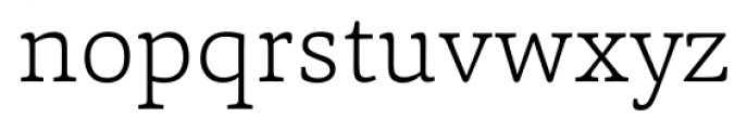 Capita ExtraLight Font LOWERCASE