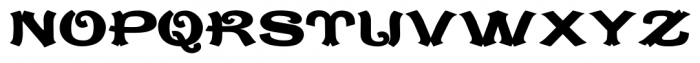 CaractereDoublet Regular Font UPPERCASE