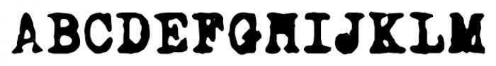Carbonara Regular Font UPPERCASE
