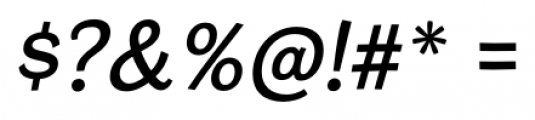 Cardigan Italic Font OTHER CHARS