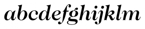 Caslon FS Medium Italic Font LOWERCASE