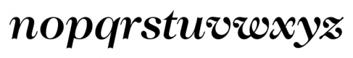 Caslon FS Medium Italic Font LOWERCASE