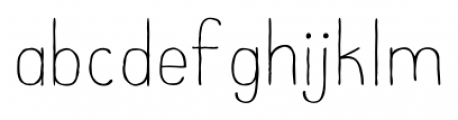 Catalina Clemente Light Font LOWERCASE