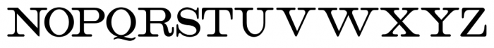 Catalog Serif JNL Condensed Font UPPERCASE