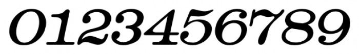 Catalog Serif JNL Oblique Font OTHER CHARS