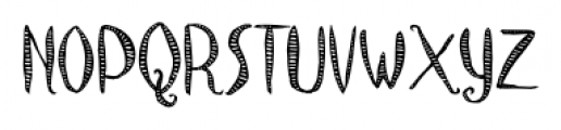 Caterpillar Regular Font UPPERCASE