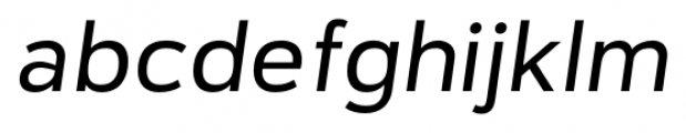 Catesque Italic Font LOWERCASE