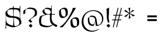 Cavalier Script Regular Font OTHER CHARS