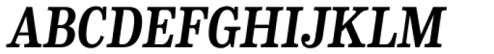 CA Normal Serif Bold Italic Font UPPERCASE