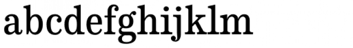 CA Normal Serif Medium Font LOWERCASE