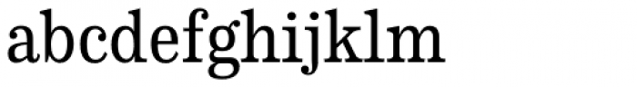 CA Normal Serif Font LOWERCASE