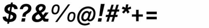 CA Saygon Text Semibold Italic Font OTHER CHARS