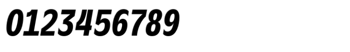 CA Slalom Compressed Heavy Italic Font OTHER CHARS