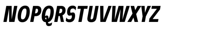CA Slalom Compressed Heavy Italic Font UPPERCASE