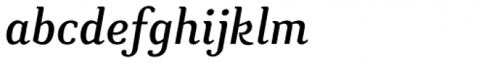 CA Texteron Italic Font LOWERCASE