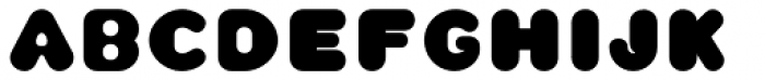 CA Wolkenfluff Font UPPERCASE