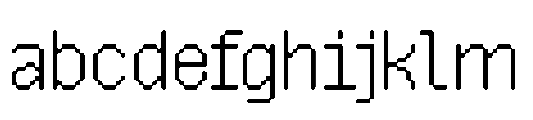 CA Yoshiro Pixel Blur Regular FONT