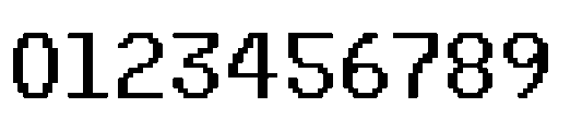 CA Yoshiro Pixel Bold Font OTHER CHARS