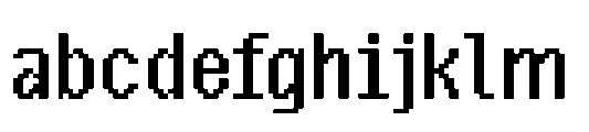 CA Yoshiro Pixel Bold FONT