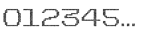 CA Yoshiro Pixel Round Wide Bold Font OTHER CHARS