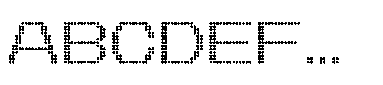 CA Yoshiro Pixel Round Wide Bold Font UPPERCASE