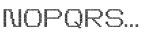 CA Yoshiro Pixel Round Wide Bold Font UPPERCASE