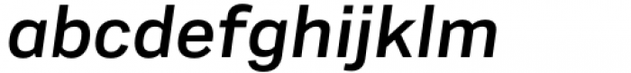 CA Zentrum Wide Medium Italic Font LOWERCASE