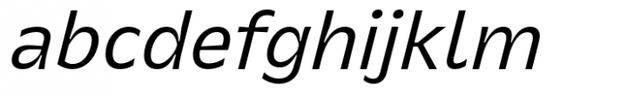 CAL iWasLike Pro Oblique Font LOWERCASE