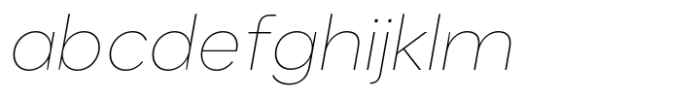 Cabira Hairline Oblique FONT