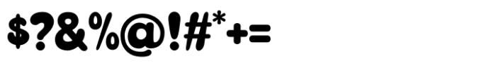 Cabiry Bubble Regular Font OTHER CHARS