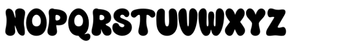Cabiry Bubble Regular Font UPPERCASE