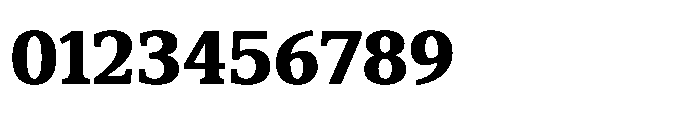 Cabot Black Font OTHER CHARS