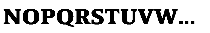 Cabot Black Font UPPERCASE