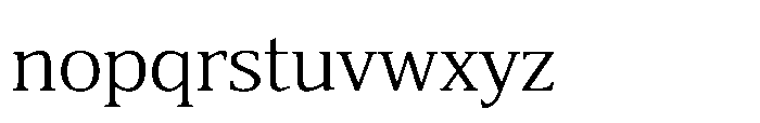 Cabot Book Font LOWERCASE