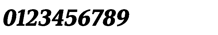 Cabot Condensed Black Italic Font OTHER CHARS
