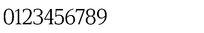 Cabot Condensed Book Font OTHER CHARS