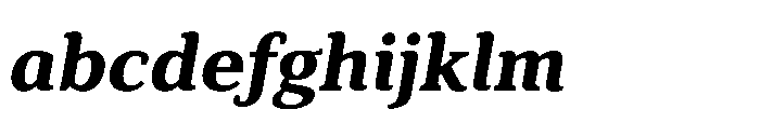 Cabot Ex Bold Italic FONT