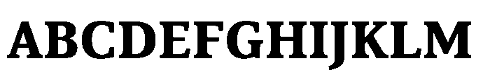 Cabot Ex Bold Font UPPERCASE