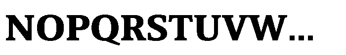 Cabot Ex Bold Font UPPERCASE