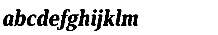 Cabot Ex Condensed Black Italic FONT