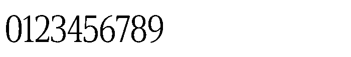 Cabot Ex Condensed Book Font OTHER CHARS