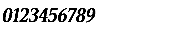 Cabot Ex Condensed Ex Bold Italic Font OTHER CHARS