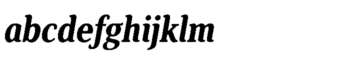Cabot Ex Condensed Ex Bold Italic FONT