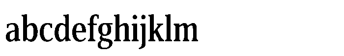 Cabot Ex Condensed Medium FONT